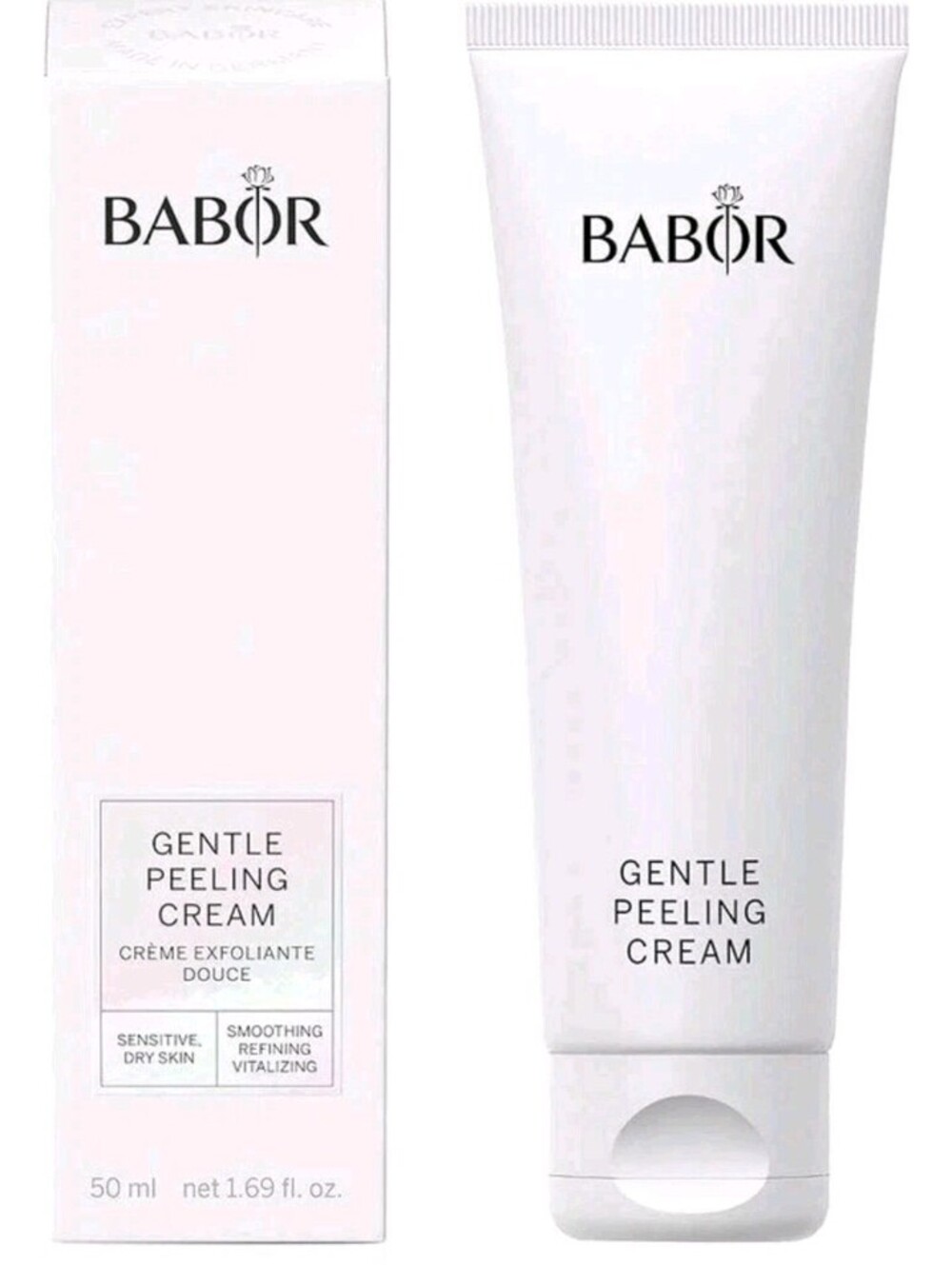 BABOR Gentle Peeling Cream, for Sensitive Dry Skin, 50 ml / 1.69 fl oz